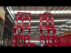 rimorchio con ponte a terra