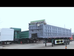 semirimorchio di scarico laterale