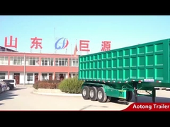 semirimorchio con tipper terminale